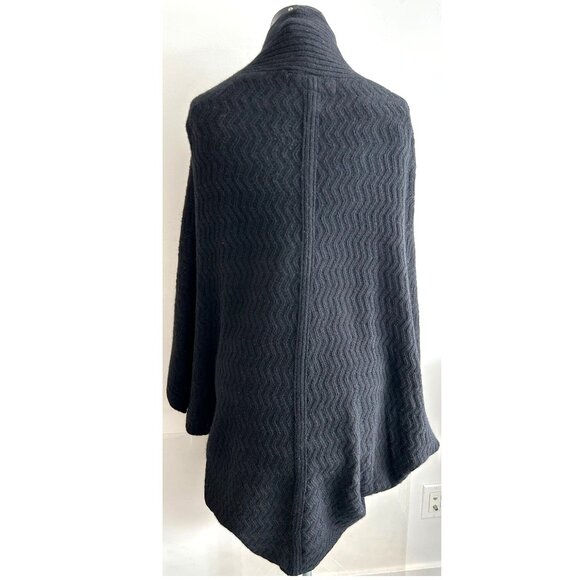 Suss Black Cashmere Cardigan - Picture 3 of 7